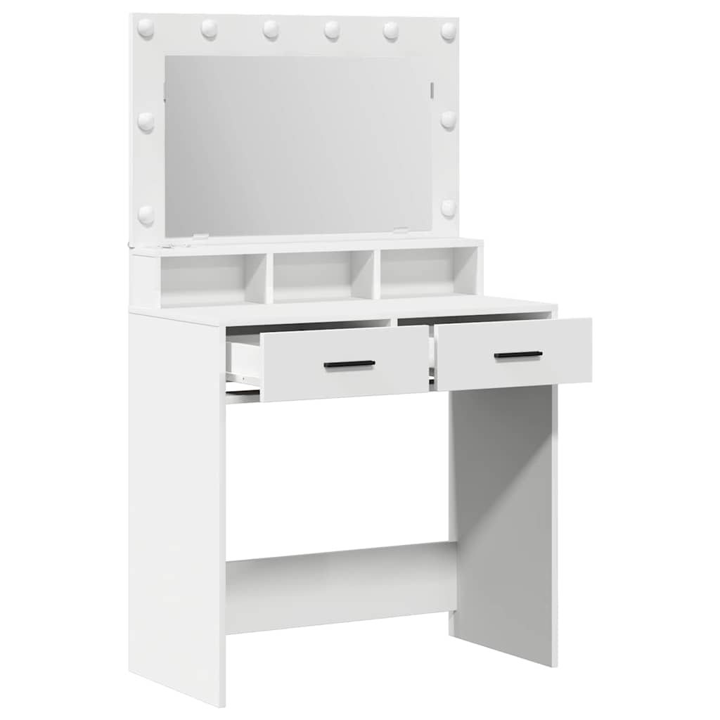 Sminkbord Vit 79 x 41 x 135 cm