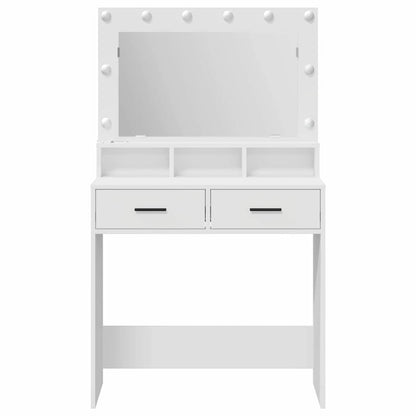 Sminkbord Vit 79 x 41 x 135 cm