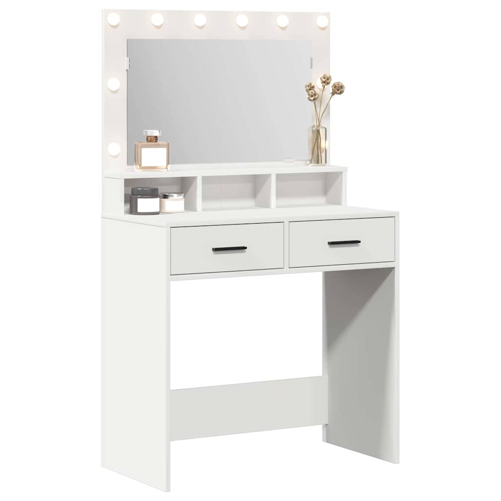 Sminkbord Vit 79 x 41 x 135 cm