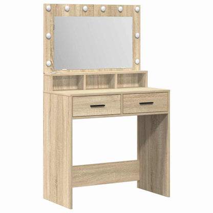 Sminkbord Sonoma Ek 79 x 41 x 135 cm