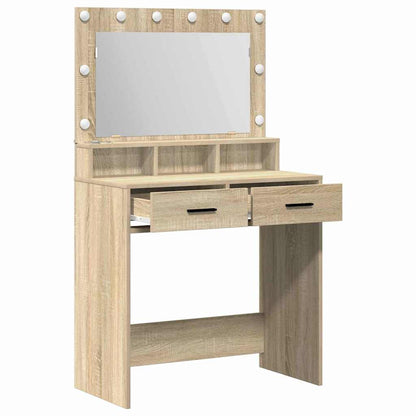 Sminkbord Sonoma Ek 79 x 41 x 135 cm