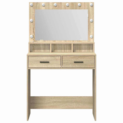 Sminkbord Sonoma Ek 79 x 41 x 135 cm