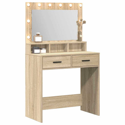 Sminkbord Sonoma Ek 79 x 41 x 135 cm