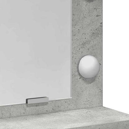 Sminkbord Betonggrå 79 x 41 x 135 cm