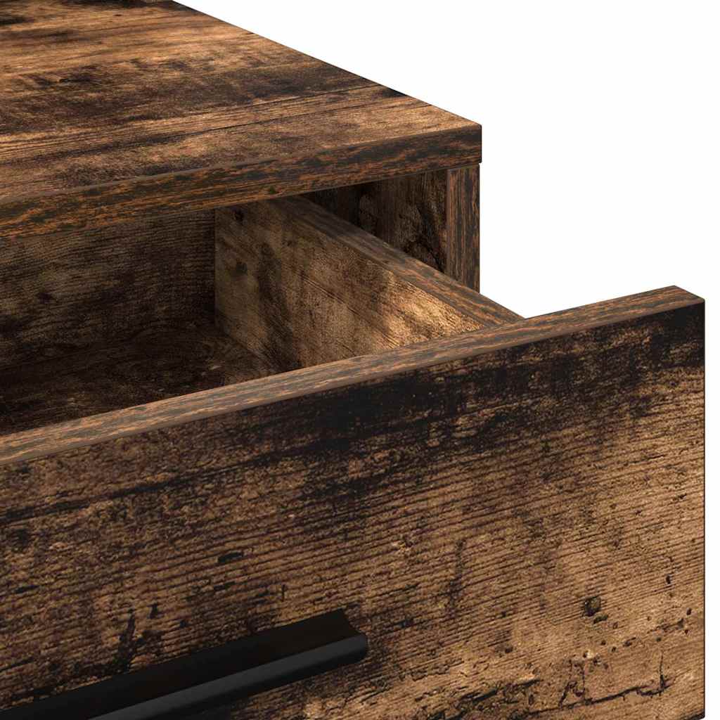 Sminkbord Rökfärgad Ek 79 x 41 x 135 cm