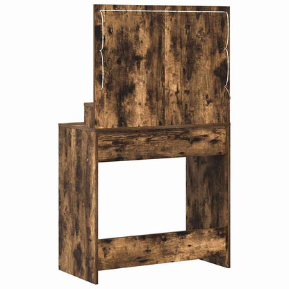 Sminkbord Rökfärgad Ek 79 x 41 x 135 cm