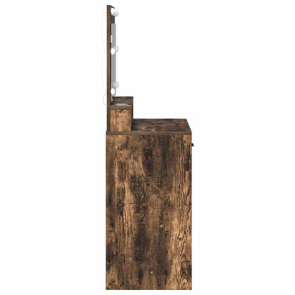 Sminkbord Rökfärgad Ek 79 x 41 x 135 cm