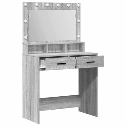 Sminkbord Sonoma Grå 79 x 41 x 135 cm