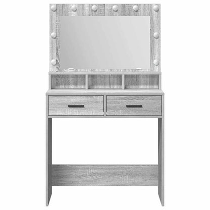 Sminkbord Sonoma Grå 79 x 41 x 135 cm