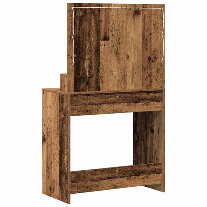 Sminkbord Gammalt Trä 79 x 41 x 135 cm