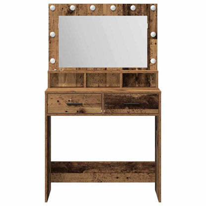 Sminkbord Gammalt Trä 79 x 41 x 135 cm