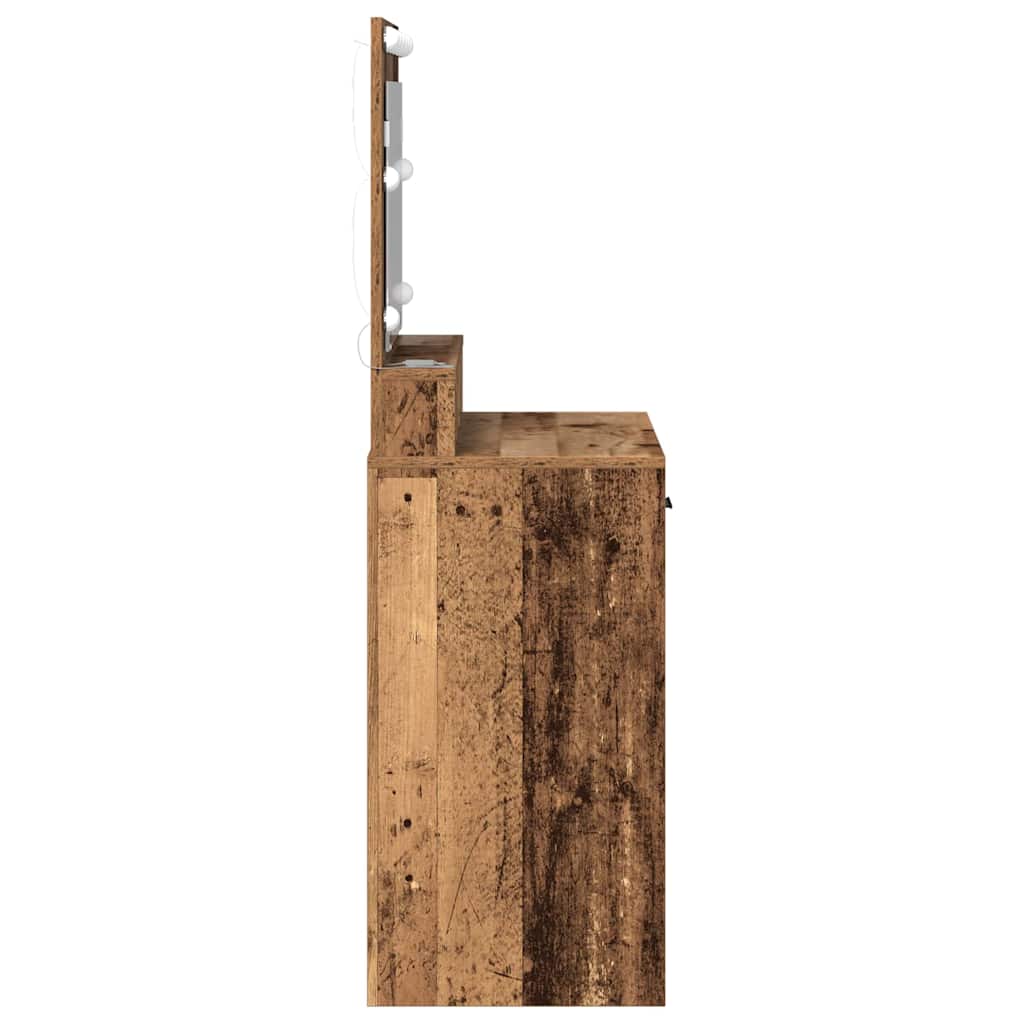 Sminkbord Gammalt Trä 79 x 41 x 135 cm