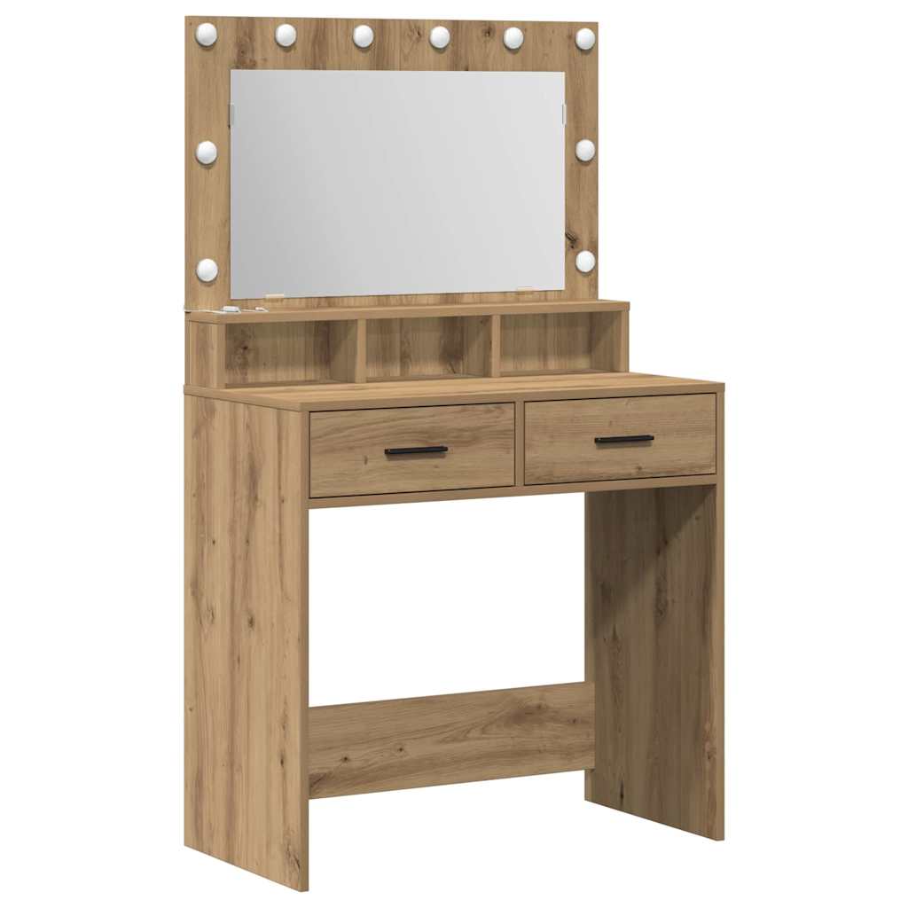 Sminkbord Artisan Ek 79 x 41 x 135 cm