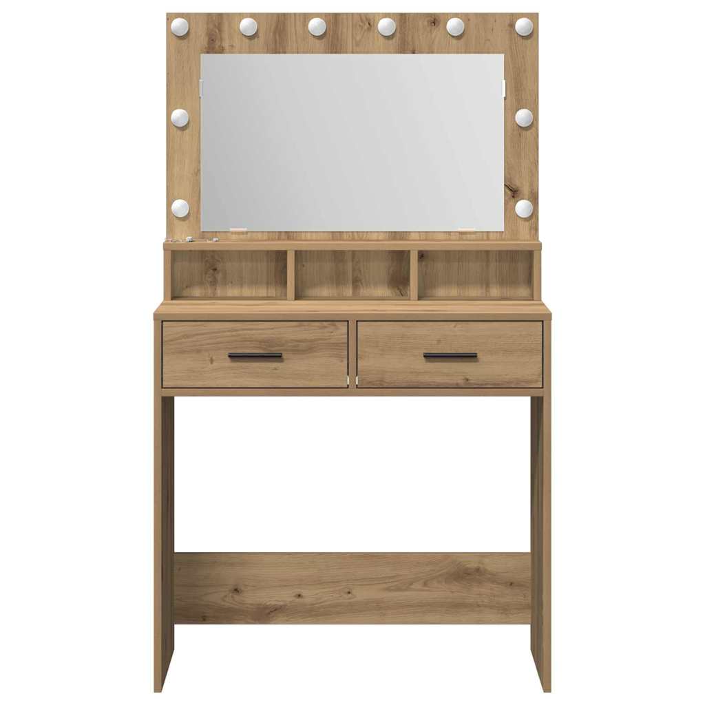 Sminkbord Artisan Ek 79 x 41 x 135 cm