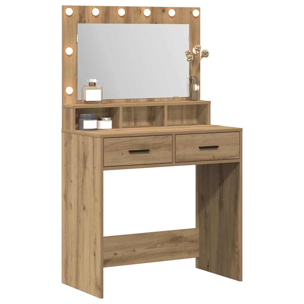 Sminkbord Artisan Ek 79 x 41 x 135 cm