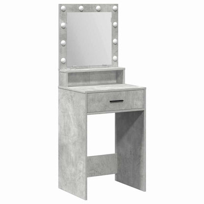 Sminkbord Betonggrå 50 x 41 x 135 cm
