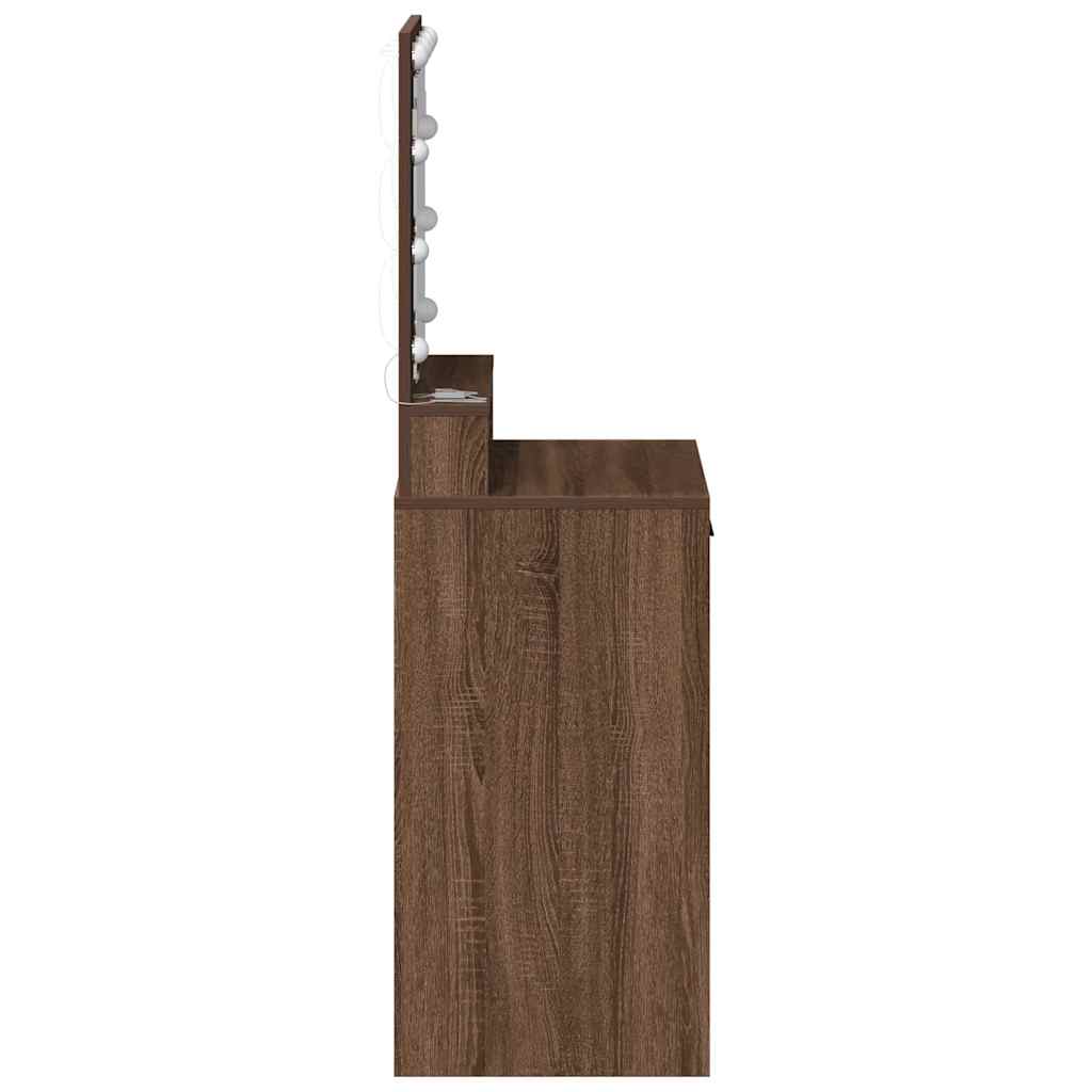 Sminkbord Brun Ek 50 x 41 x 135 cm