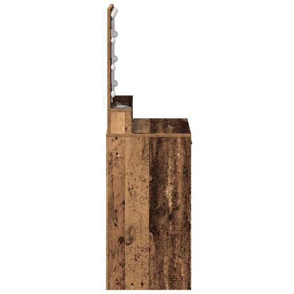 Sminkbord Gammalt Trä 50 x 41 x 135 cm