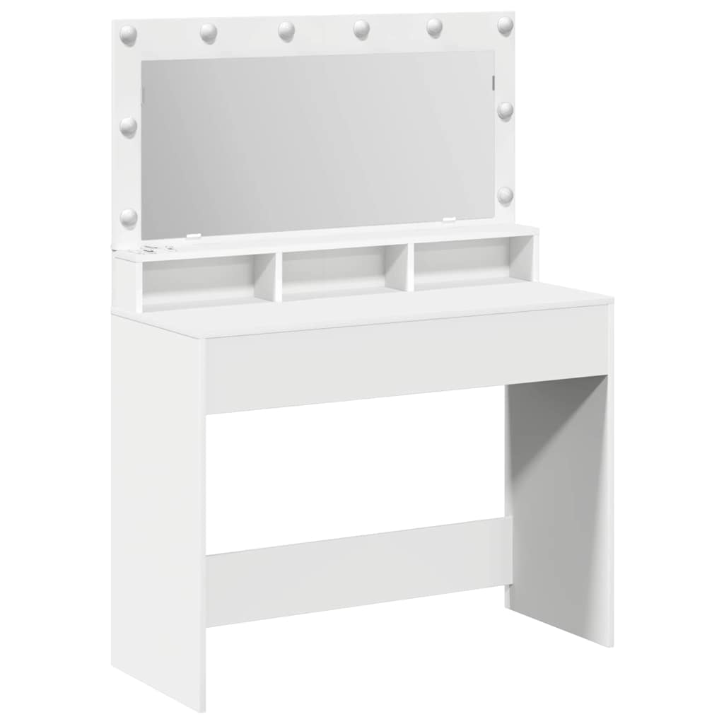 Sminkbord Vit 100 x 41 x 135 cm