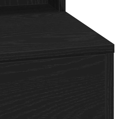 Sminkbord Svart Ek 100 x 41 x 135 cm