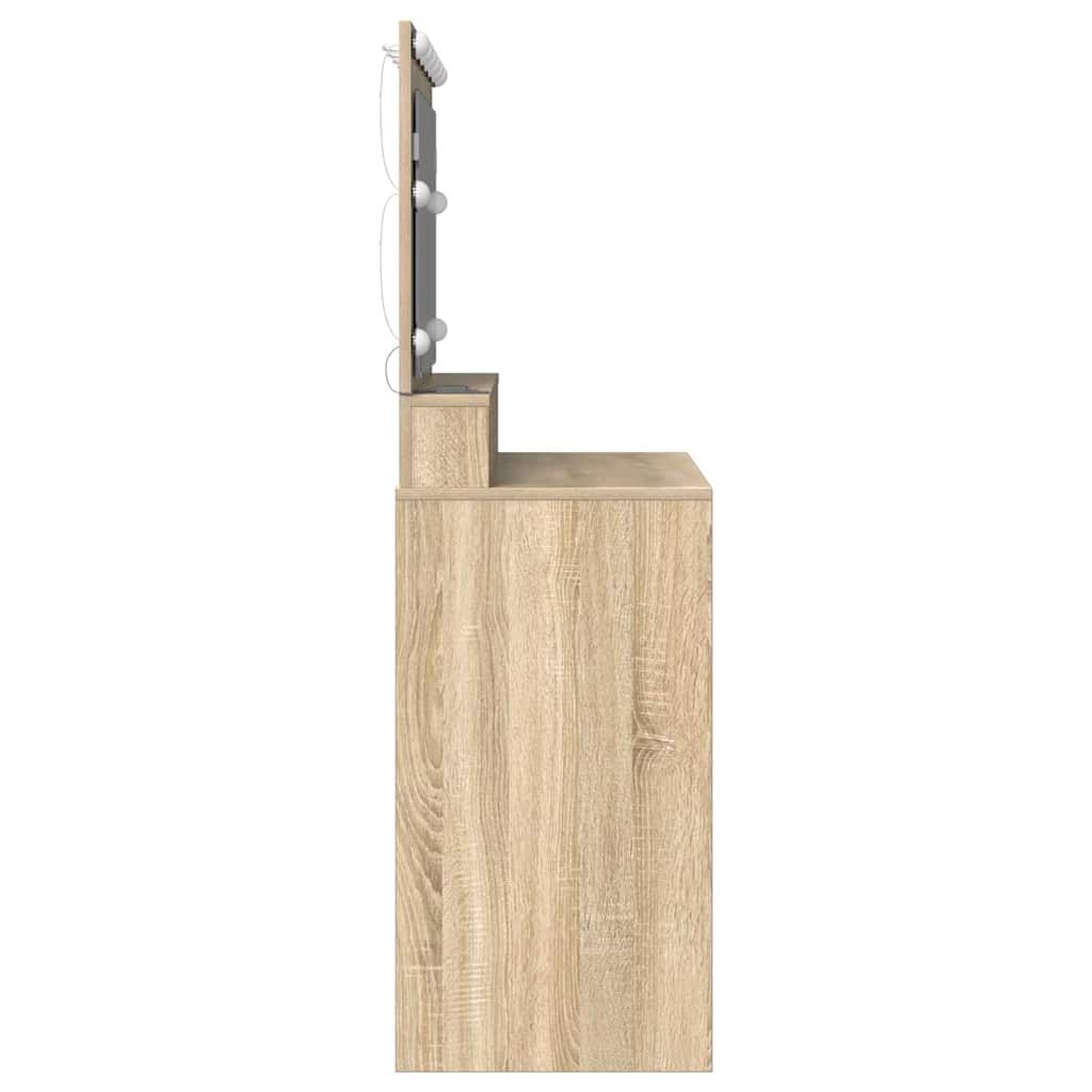 Sminkbord Sonoma Ek 100 x 41 x 135 cm
