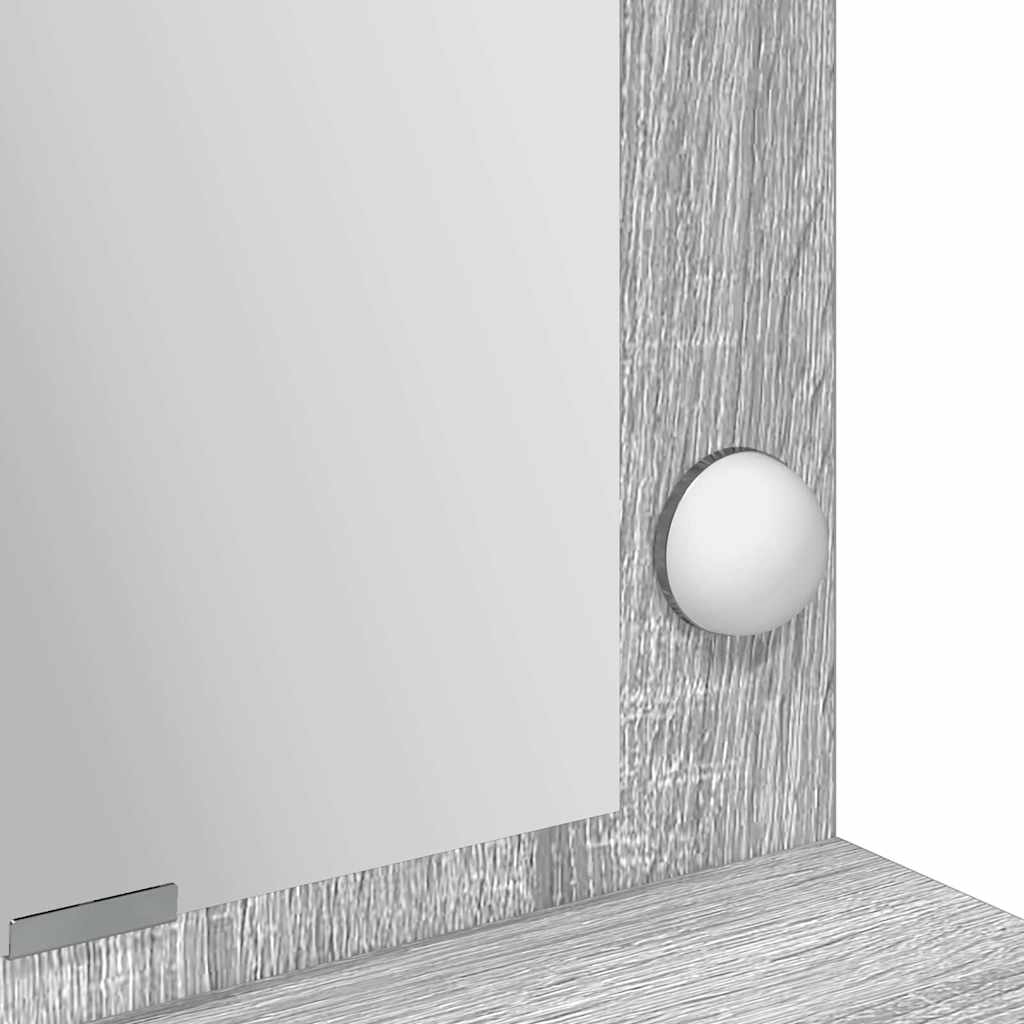 Sminkbord Sonoma Grå 100 x 41 x 135 cm