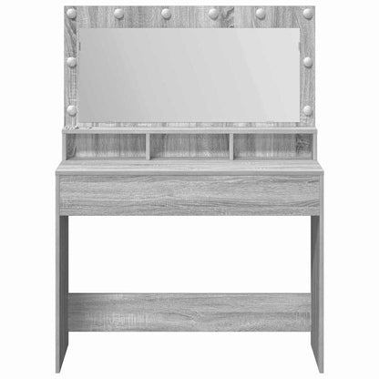Sminkbord Sonoma Grå 100 x 41 x 135 cm