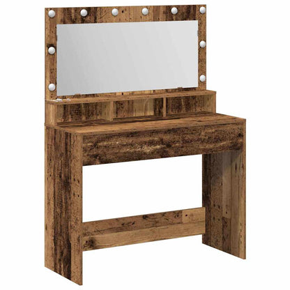Sminkbord Gammalt Trä 100 x 41 x 135 cm