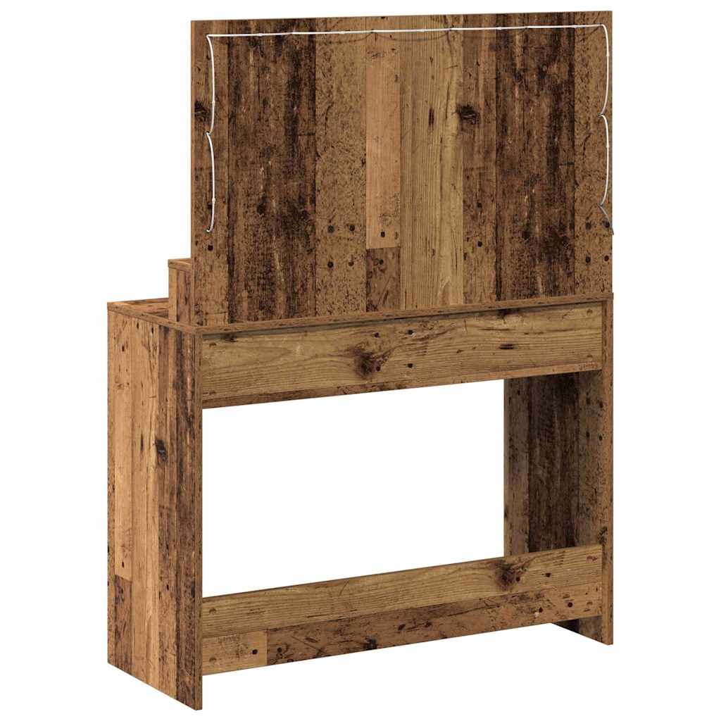 Sminkbord Gammalt Trä 100 x 41 x 135 cm