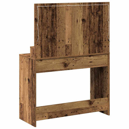Sminkbord Gammalt Trä 100 x 41 x 135 cm