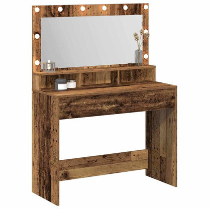 Sminkbord Gammalt Trä 100 x 41 x 135 cm