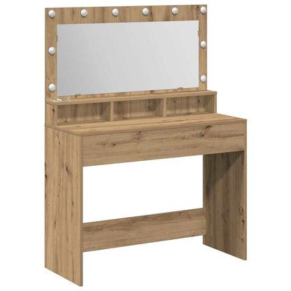 Sminkbord Artisan Ek 100 x 41 x 135 cm