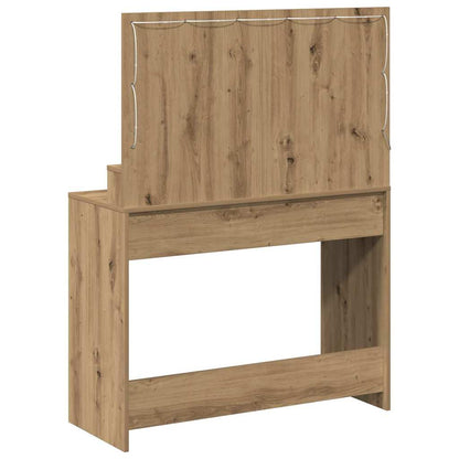 Sminkbord Artisan Ek 100 x 41 x 135 cm