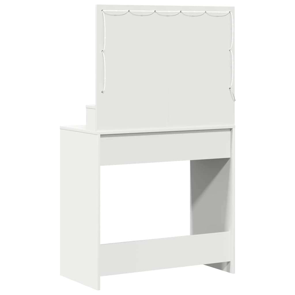 Sminkbord Vit 75,5 x 41 x 135 cm