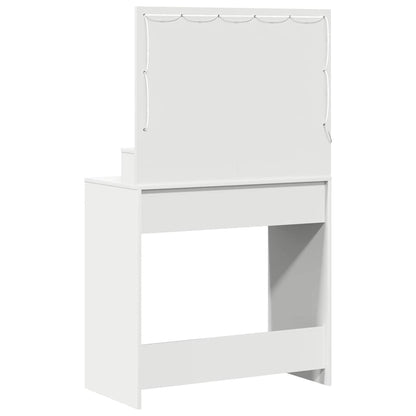 Sminkbord Vit 75,5 x 41 x 135 cm