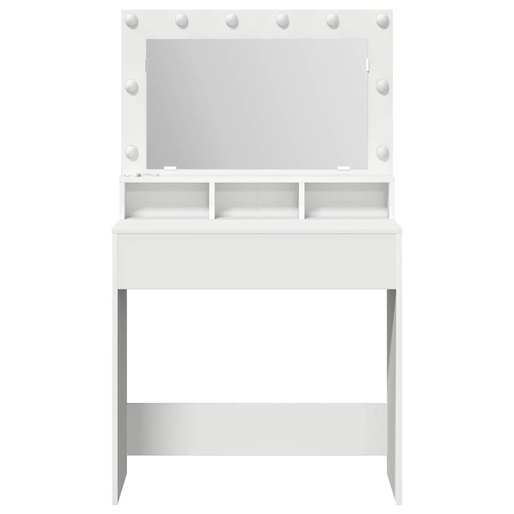 Sminkbord Vit 75,5 x 41 x 135 cm