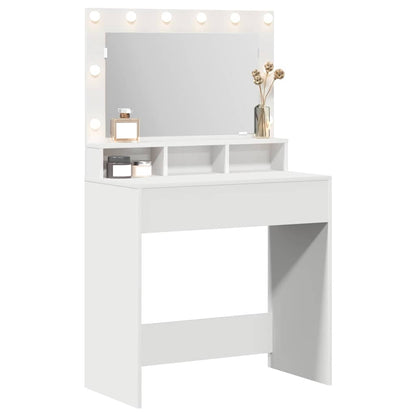 Sminkbord Vit 75,5 x 41 x 135 cm