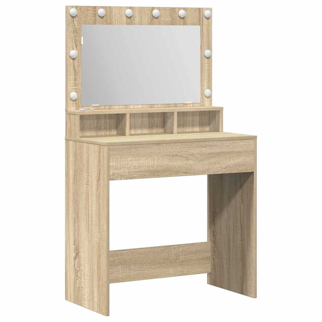 Sminkbord Sonoma Ek 75,5 x 41 x 135 cm