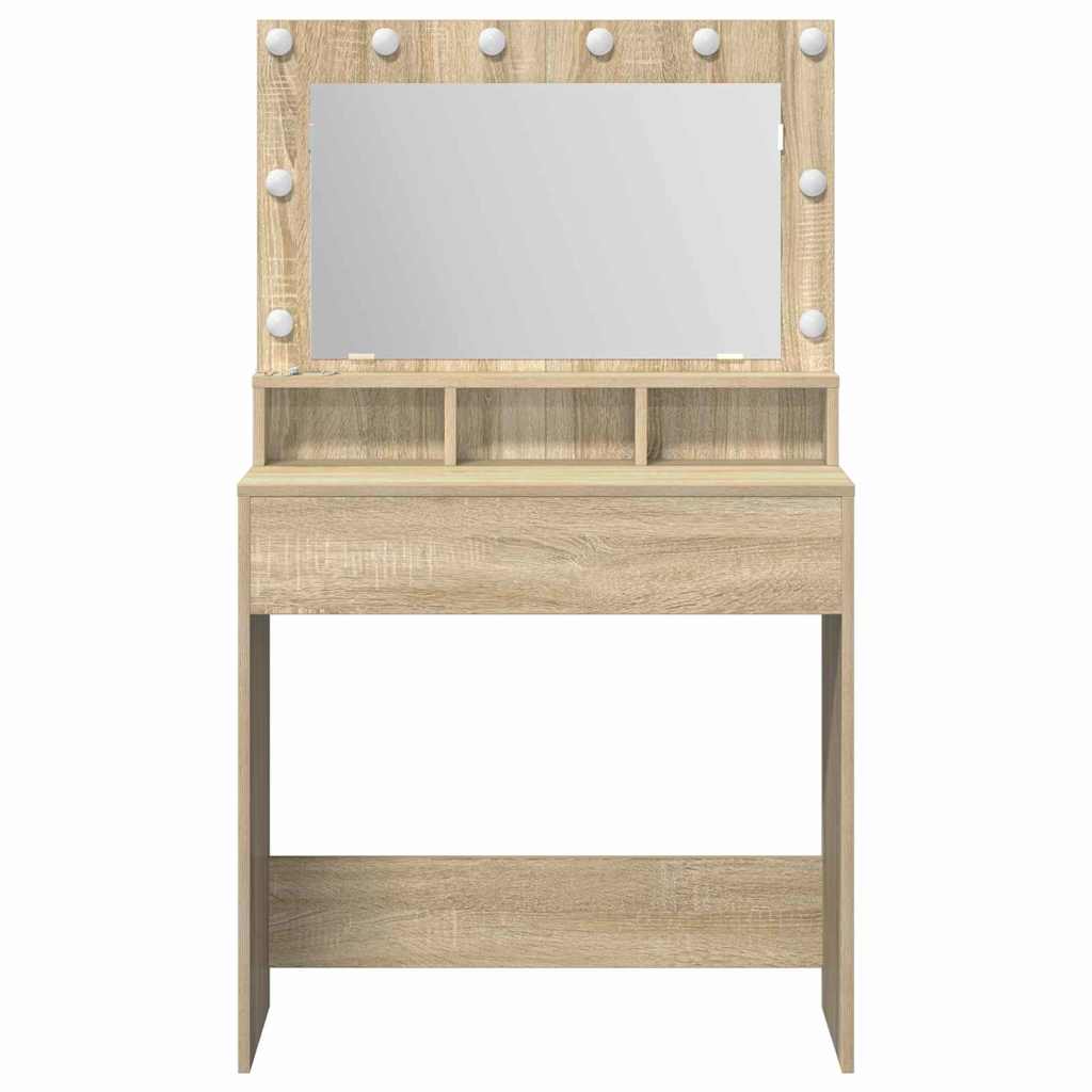Sminkbord Sonoma Ek 75,5 x 41 x 135 cm
