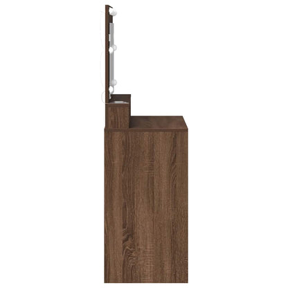 Sminkbord Brun Ek 75,5 x 41 x 135 cm