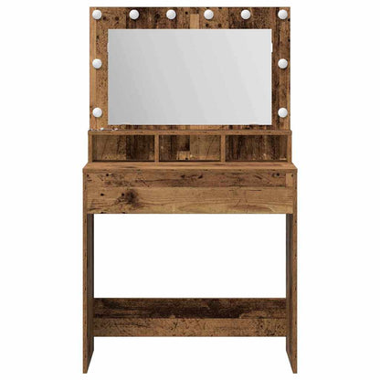 Sminkbord Gammalt Trä 75,5 x 41 x 135 cm