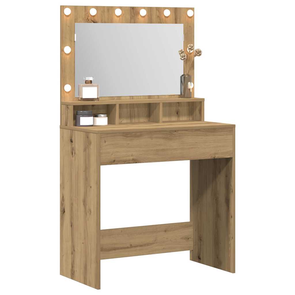 Sminkbord Artisan Ek 75,5 x 41 x 135 cm