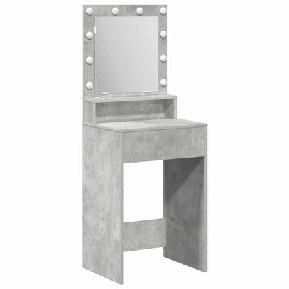 Sminkbord Betonggrå 50 x 41 x 135 cm