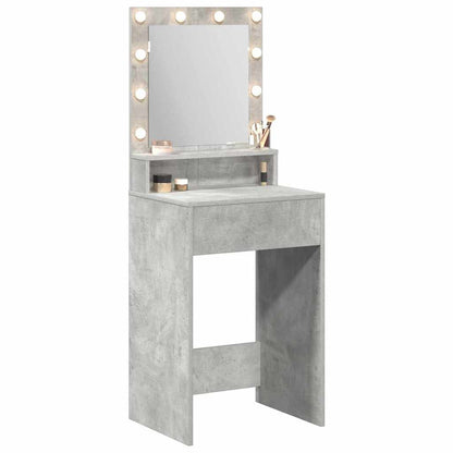 Sminkbord Betonggrå 50 x 41 x 135 cm