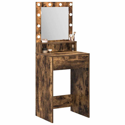 Sminkbord Rökfärgad Ek 50 x 41 x 135 cm
