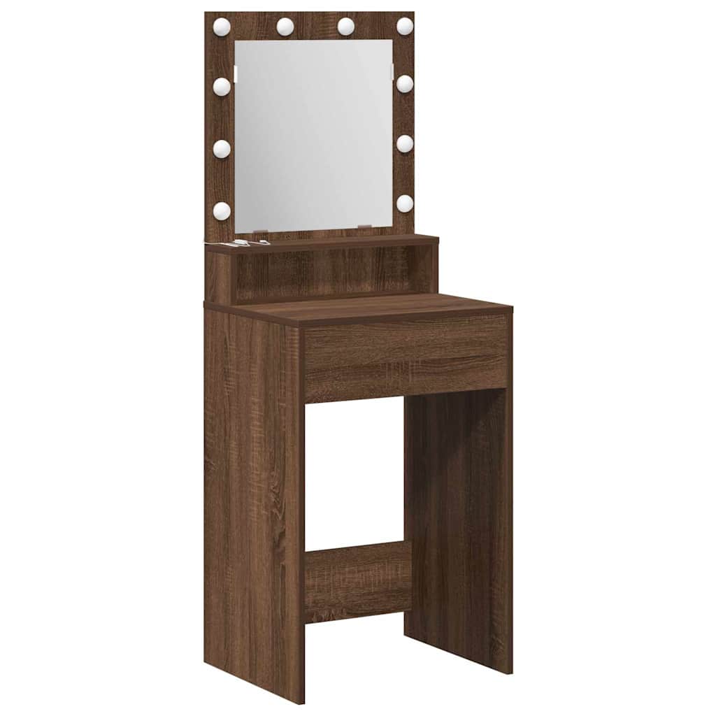 Sminkbord Brun Ek 50 x 41 x 135 cm