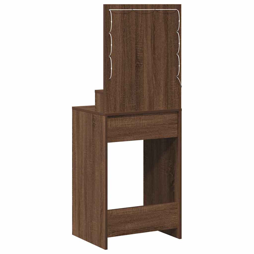 Sminkbord Brun Ek 50 x 41 x 135 cm