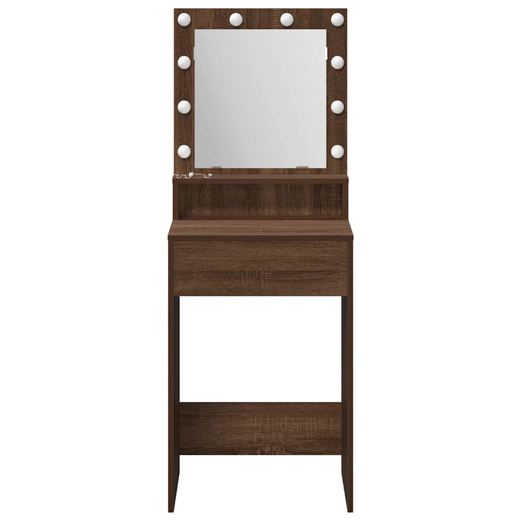 Sminkbord Brun Ek 50 x 41 x 135 cm