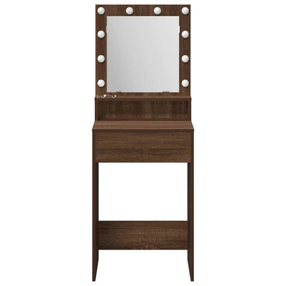 Sminkbord Brun Ek 50 x 41 x 135 cm
