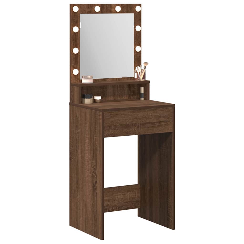 Sminkbord Brun Ek 50 x 41 x 135 cm